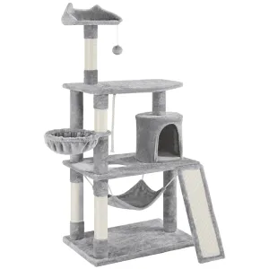 63.5''H Multi Level Cat Tree Condo with Scratching Post