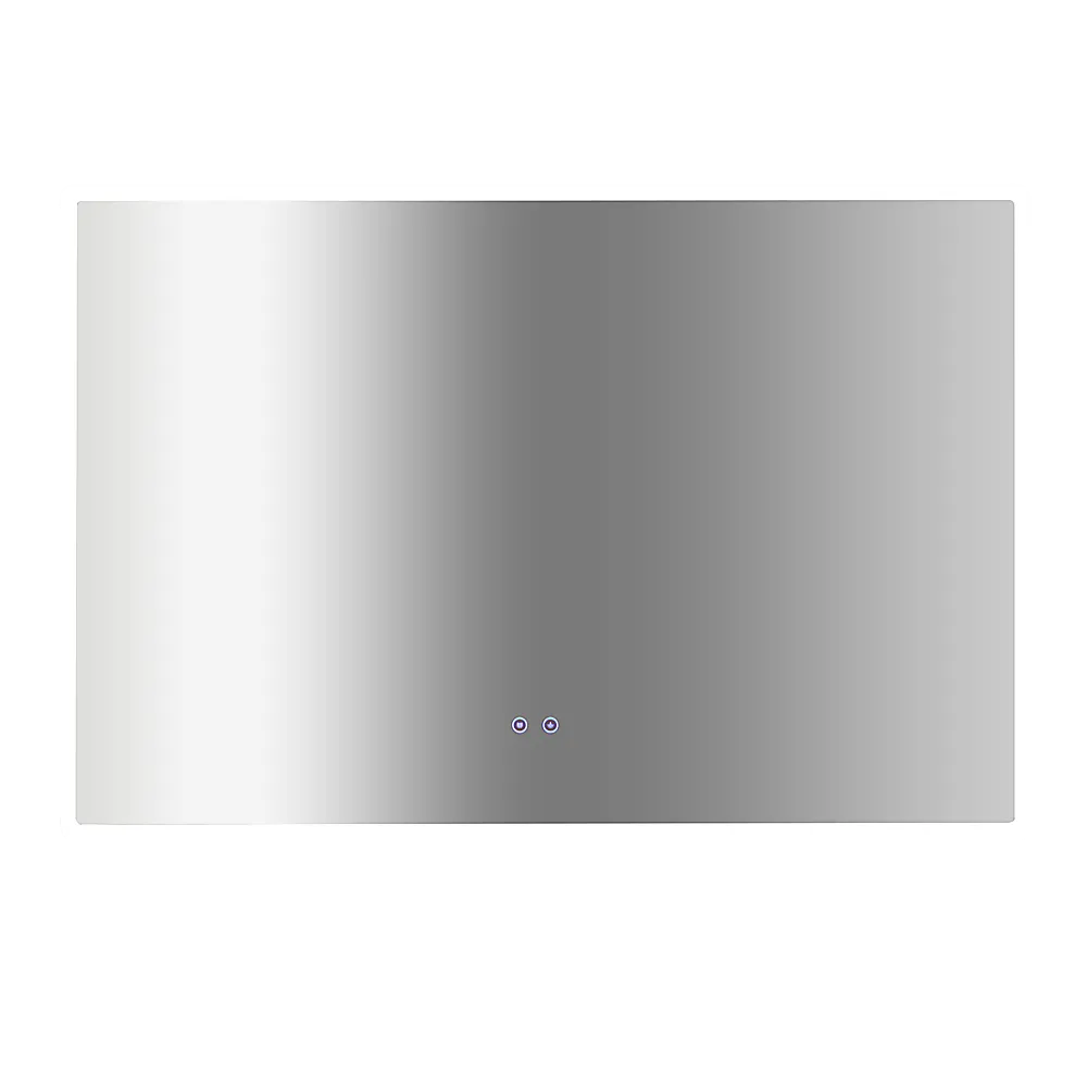 Anti-Fog LED Rectangular Bathroom Mirror with Touch Switch