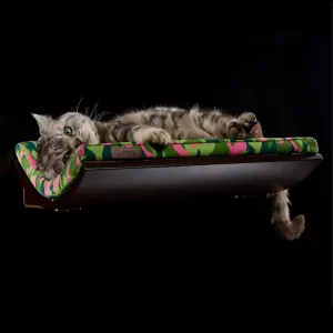 CHILL Cat Shelf & Perch By Cosy and Dozy - Pink CAMO & Wenge