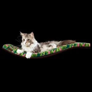CHILL DELUXE Cat Shelf & Perch By Cosy and Dozy - Pink CAMO & Wenge