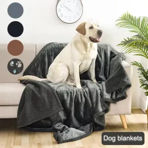 Cozy Sherpa Dog Blanket