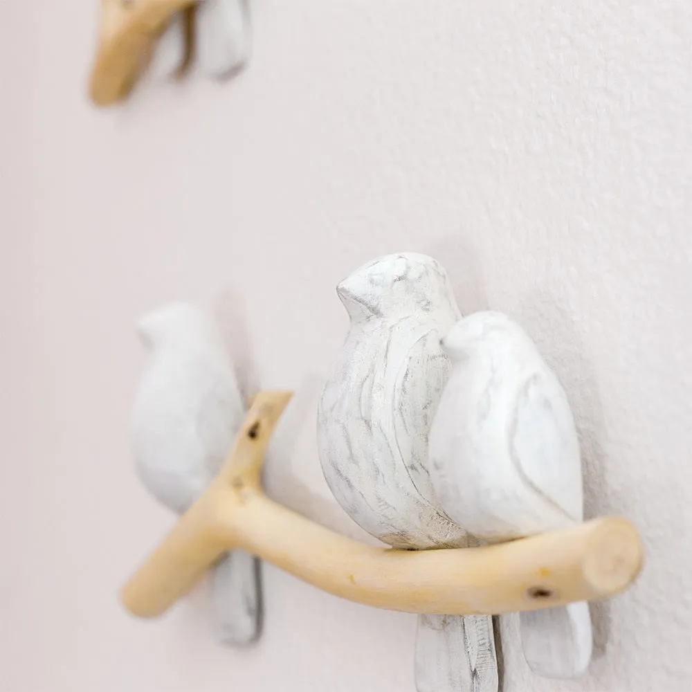 Crane Baby Perch Wall Décor