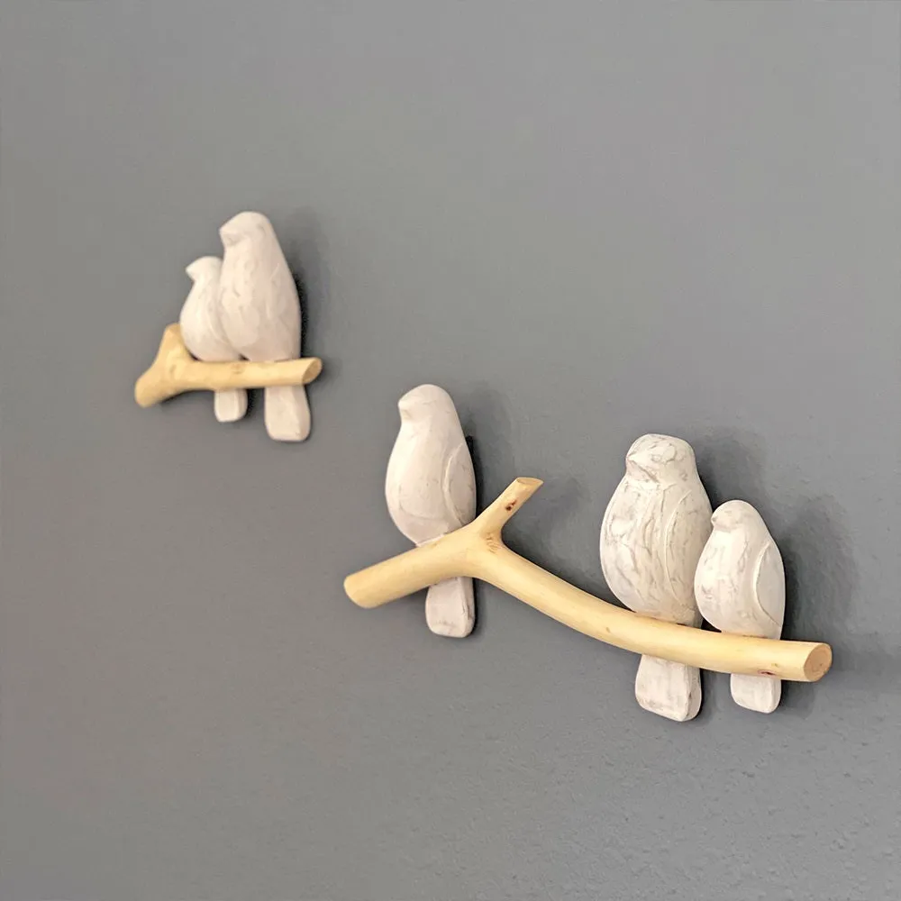 Crane Baby Perch Wall Décor