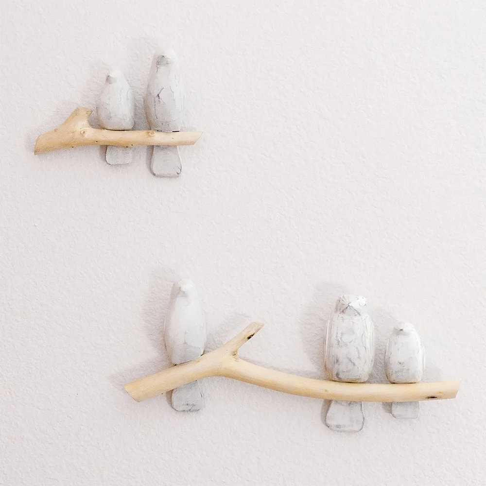 Crane Baby Perch Wall Décor