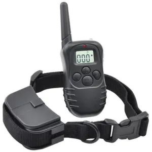 Dog Bark Collar - Vibration Sound Remote Control Rechargeable LCD Training Bulk