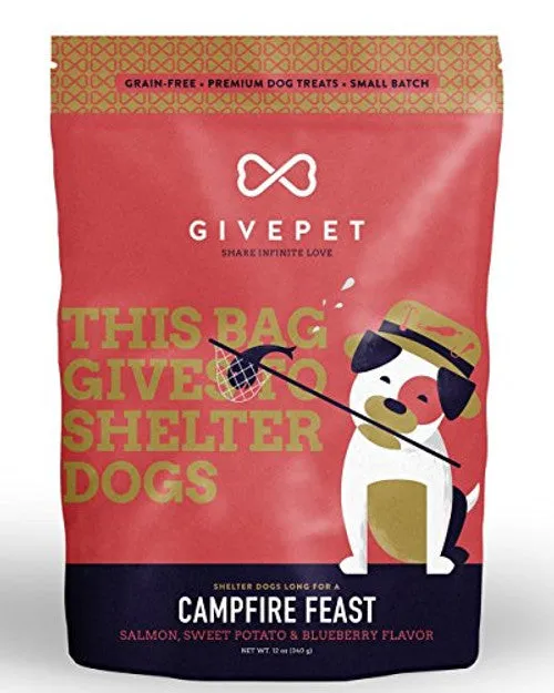 GivePet Campfire Feast Grain-Free Premium Treats for Dogs