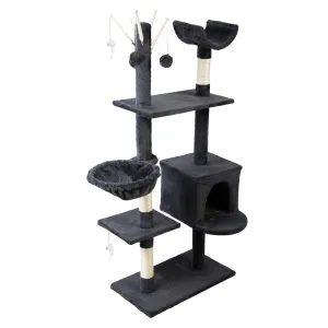 i.Pet Cat Tree Scratching Post - Furniture Wood [140cm]