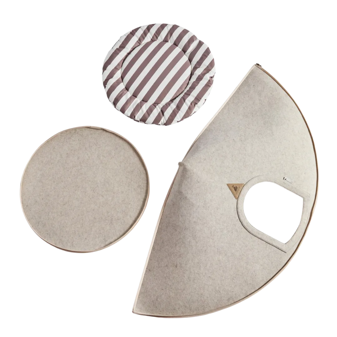 Molly Pet Cave (XL) Cream
