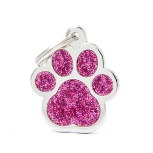 My Family ID Tags Shine Paw