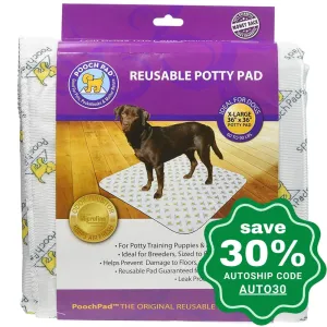 PoochPad - Reusable Housebreaking Pads - Extra Large 36" x 36" - Single Pack