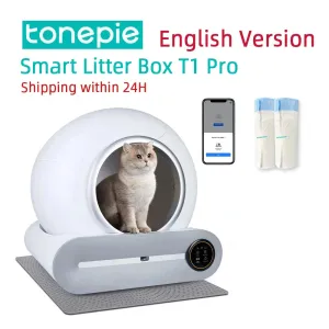 SmartClean 65L Self-Cleaning Cat Litter Box