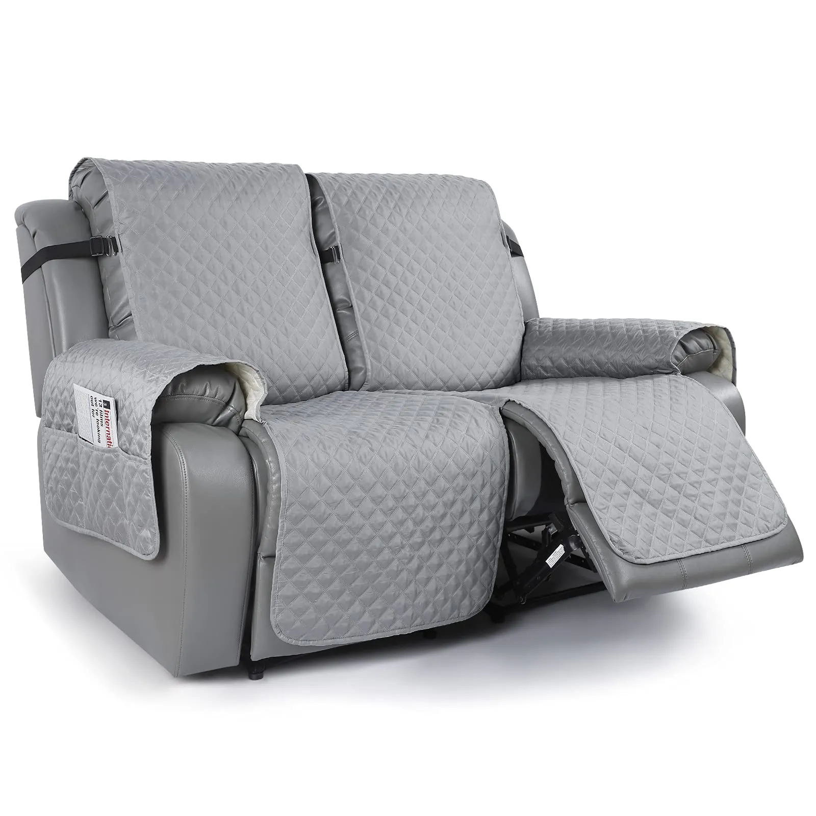 Sureix™ Non-Slip Recliner Chair Blanket Cover Beige