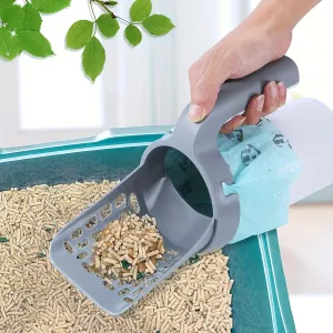 Ultimate SelfCleaning Cat Litter Scoop with Waste Holder