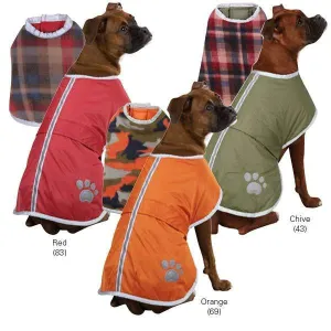 ZACK & ZOEY DOG REVERSIBLE COAT